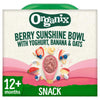 Organix Berry Sunshine Bowl with Yoghurt Banana & Oats (120g), Organix