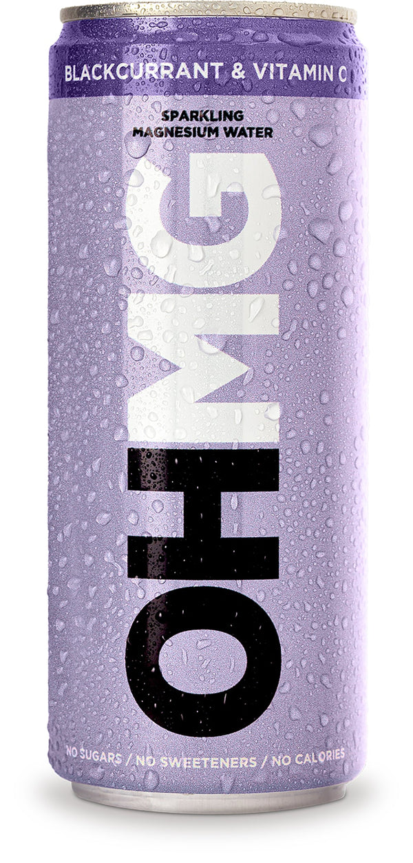 OHMG Blackcurrant & Vitamin C Magnesium water 330ml, OHMG