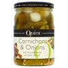 Opies Cornichons & Onions with Mustard Seeds 350g, Opies