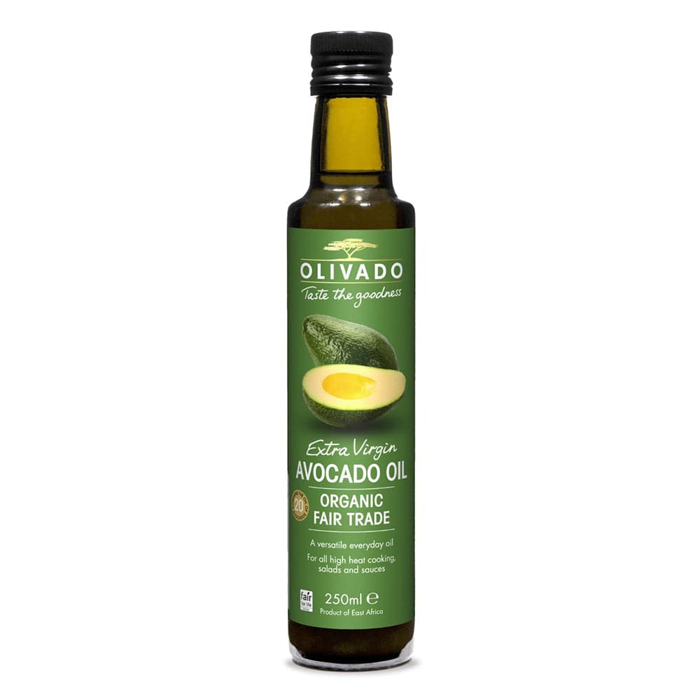 Organic Fairtrade Extra Virgin Avocado Oil 250ml, Olivado