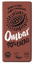 Ombar 90% Cacao 35g, organic and vegan, Ombar