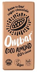 Ombar Coco Almond 70g organic and vegan, Ombar