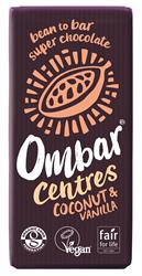 Coconut & Vanilla Centres 70g, Ombar