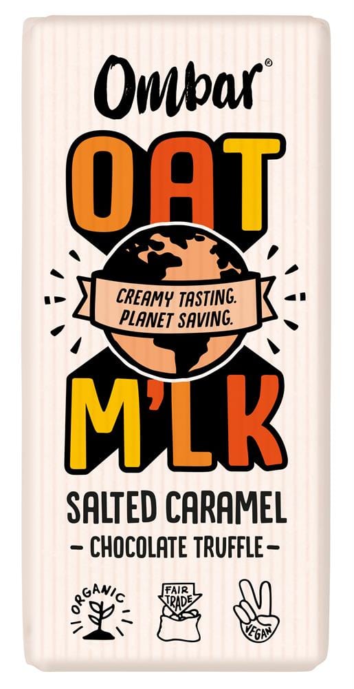 OMBAR OAT M'LK CARAMEL SAL CARAMEL CHOCOLOK BAR 70G