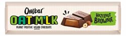 Oat M'lk Hazelnut Brownie Filled Bar 42g, Ombar