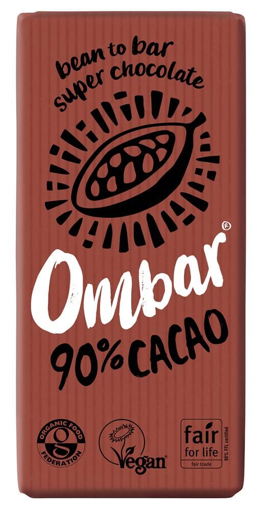 OMBAR OMBAR 90% CACAO DARK CHOLOCK BAR 70G