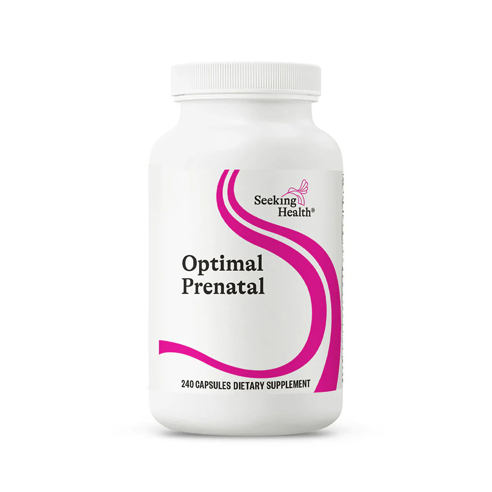 Prenatal óptimo - 240 cápsulas vegetarianas - Buscando salud