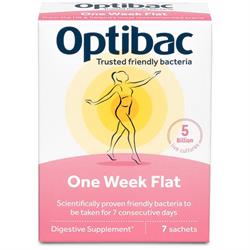 One Week Flat 7 sachets, Optibac Probiotics