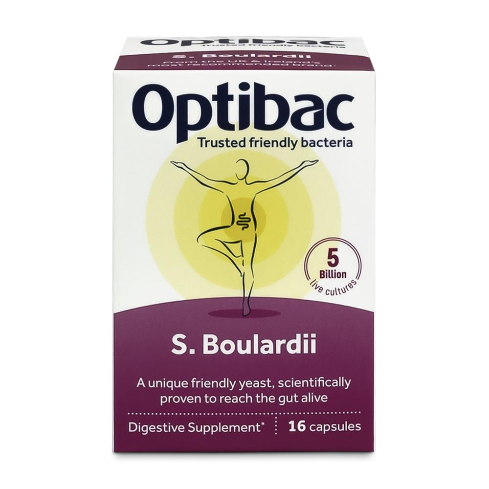 Optibac Probiotics S.Boulardii 16 kapsler