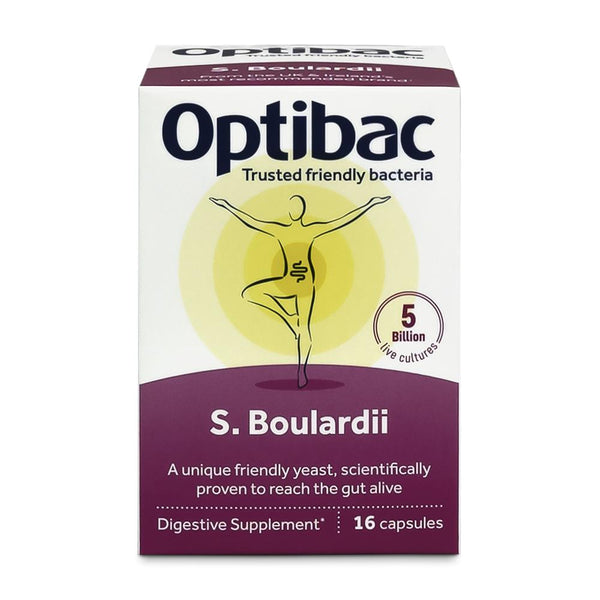 Optibac пробиотици s.boulardii 16 капсули