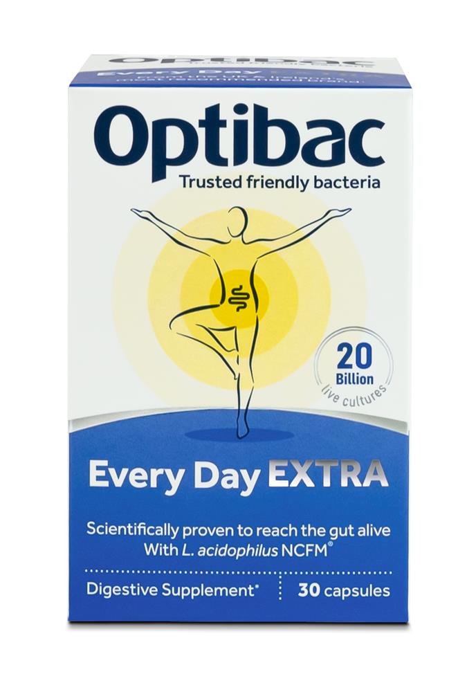 Optibac -probiotika hver dag ekstra 30 kapsler