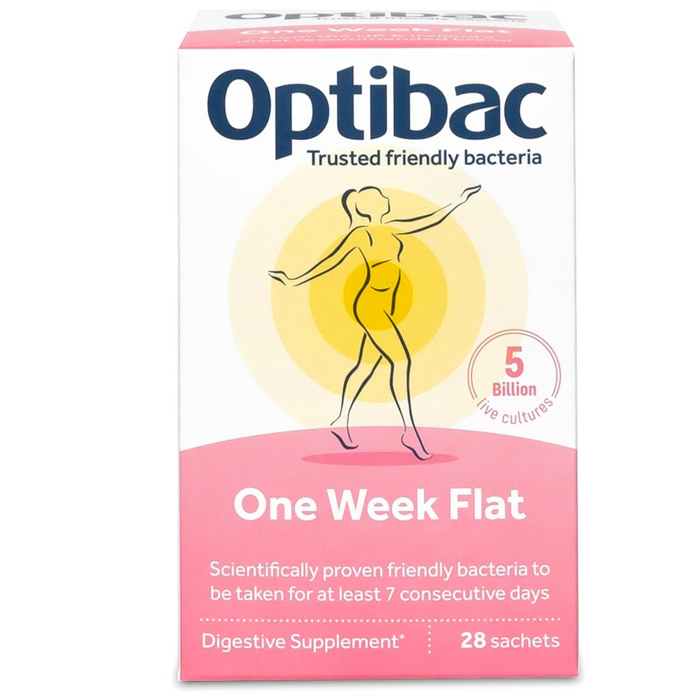 Optibac Probiotics μία εβδομάδα επίπεδη 28 σακουλάκια