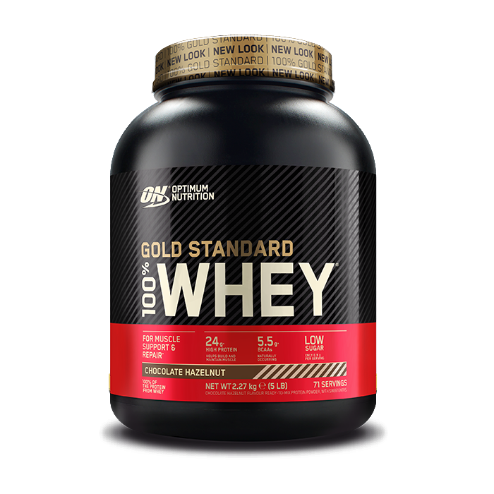 Optimum Nutrition Gold Standard 100% Whey 2.27kg Chocolate Hazelnut