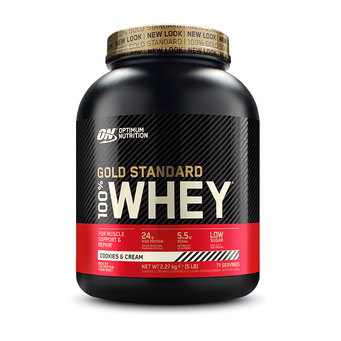 Optimum Nutrition Gold Standard 100% Whey 2.27kg Cookies & Cream