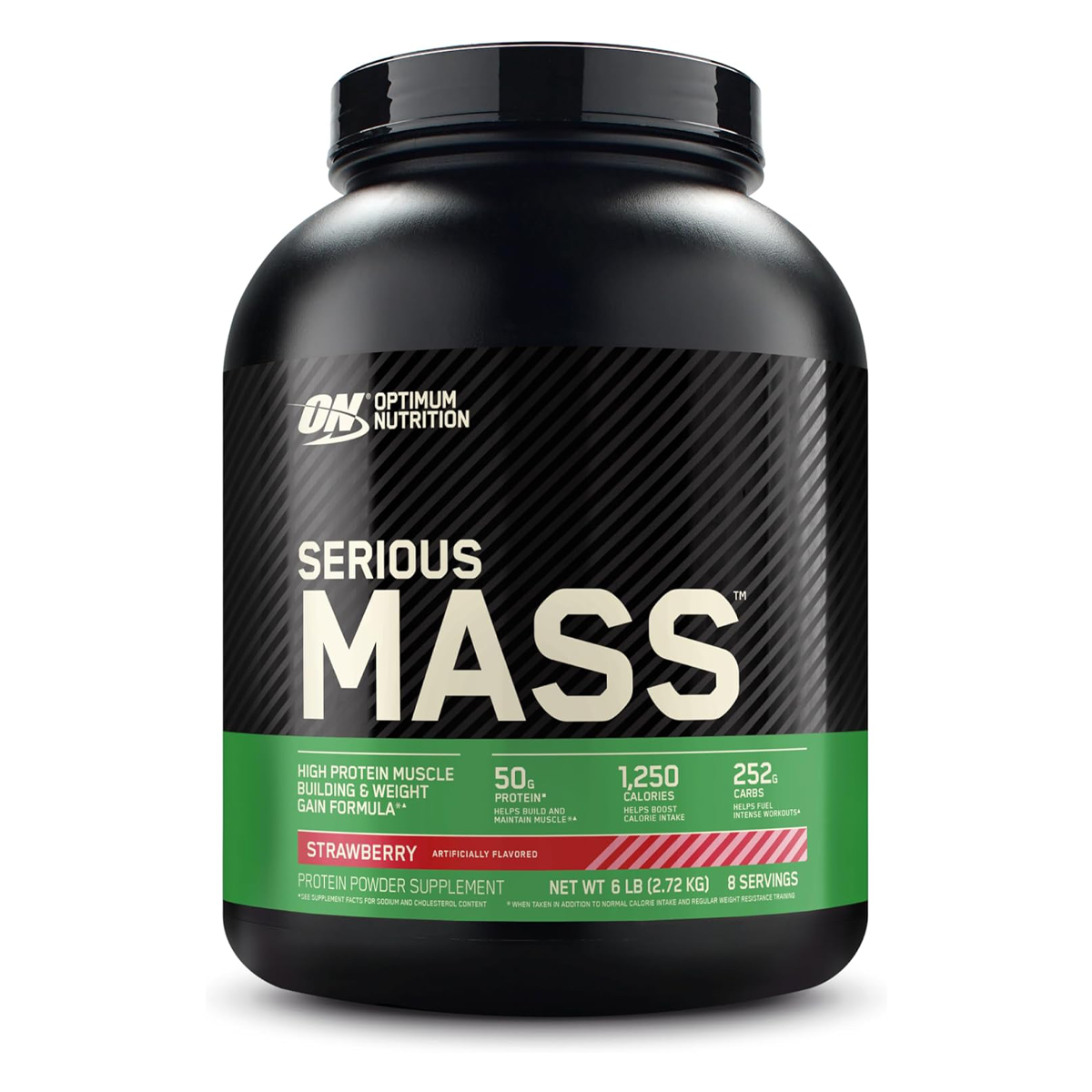 Optimum Nutrition Serious Mass 2.73kg Strawberry