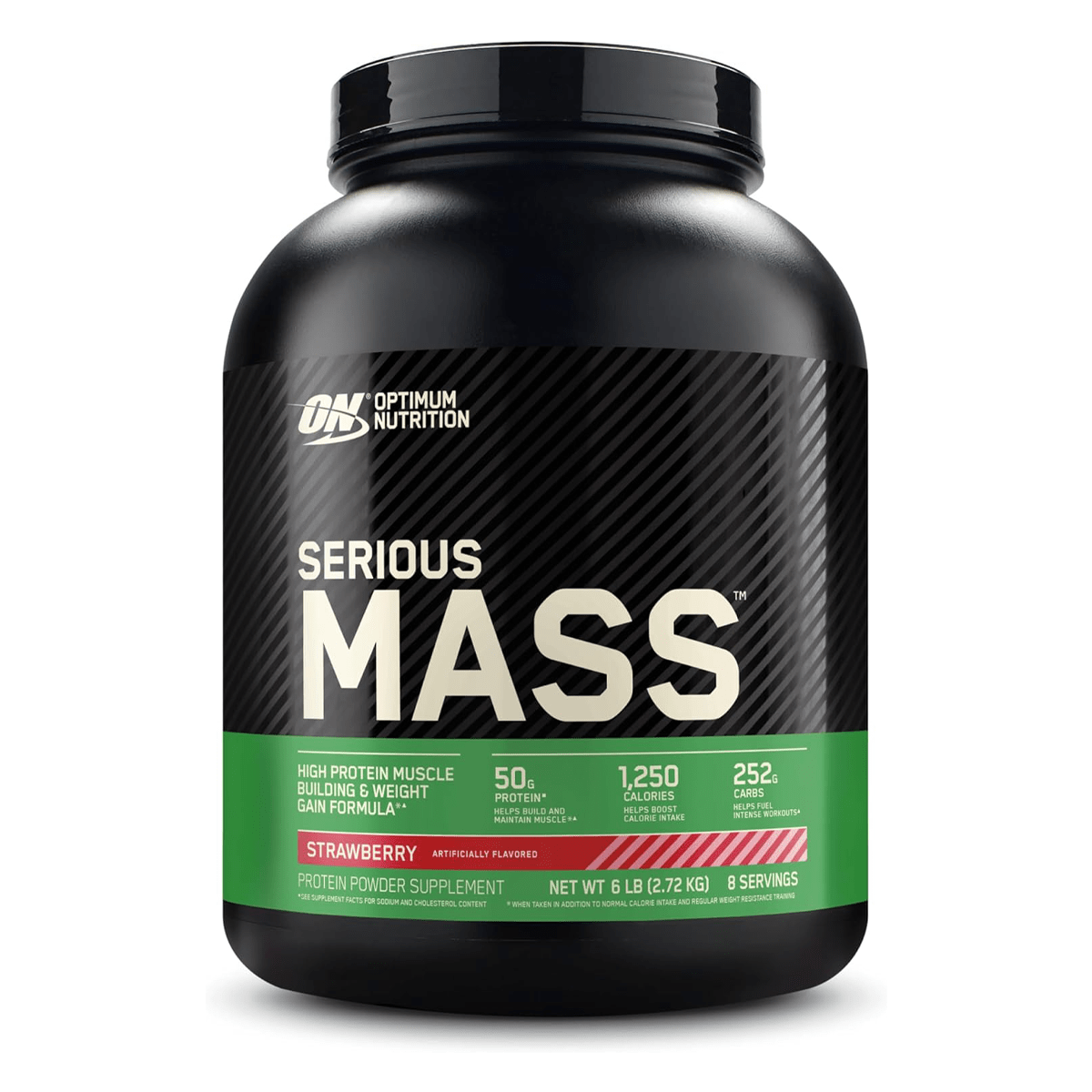 Optimum Nutrition Serious Mass 2.73kg Strawberry