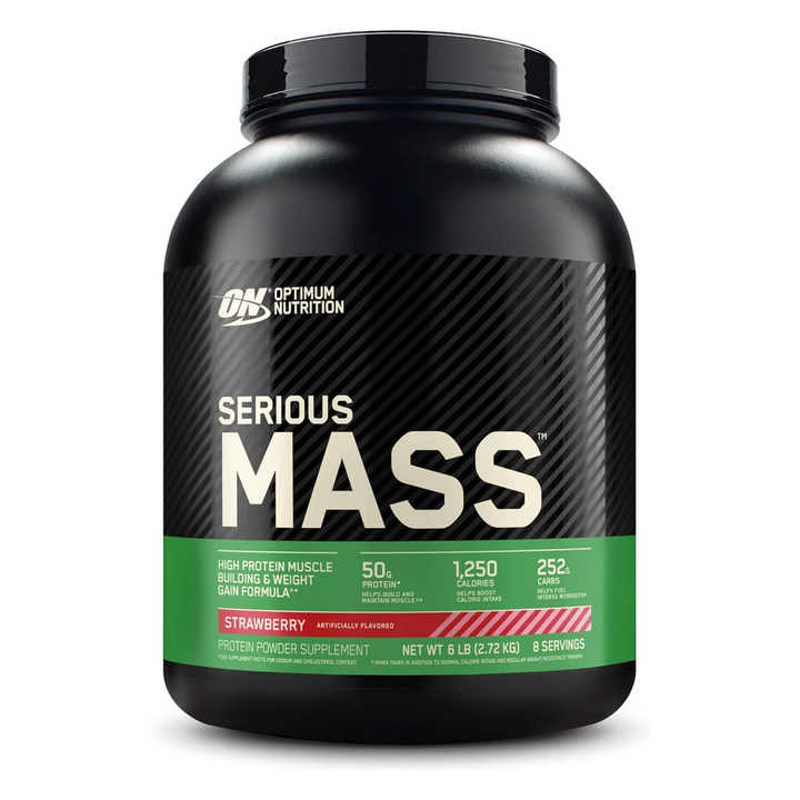 Optimum Nutrition Serious Mass 2.73kg Strawberry