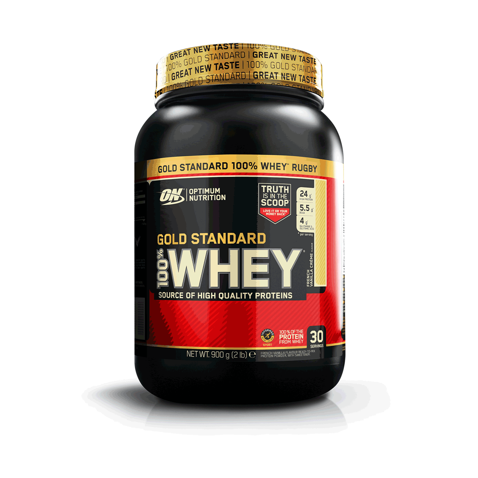 Optimum Nutrition Gold Standard 100% Whey 900g French Vanilla Creme