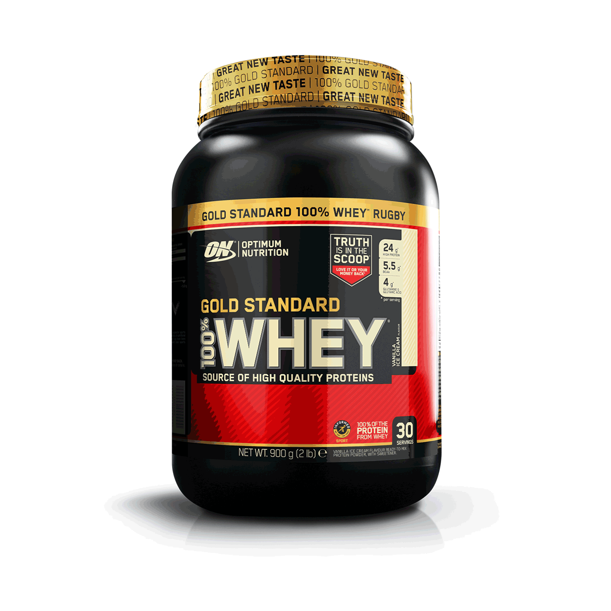 Optimum Nutrition Gold Standard 100% Whey 900g Vanilla Ice Cream