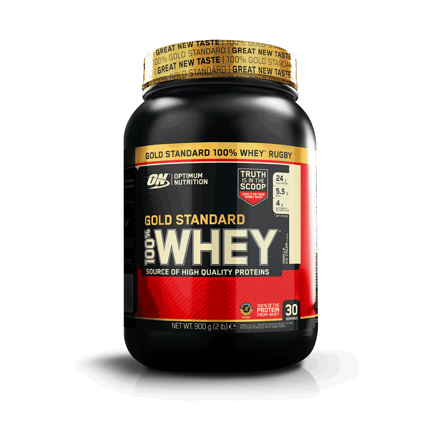 Optimum Nutrition Gold Standard 100% Whey 900g Vanilla Ice Cream