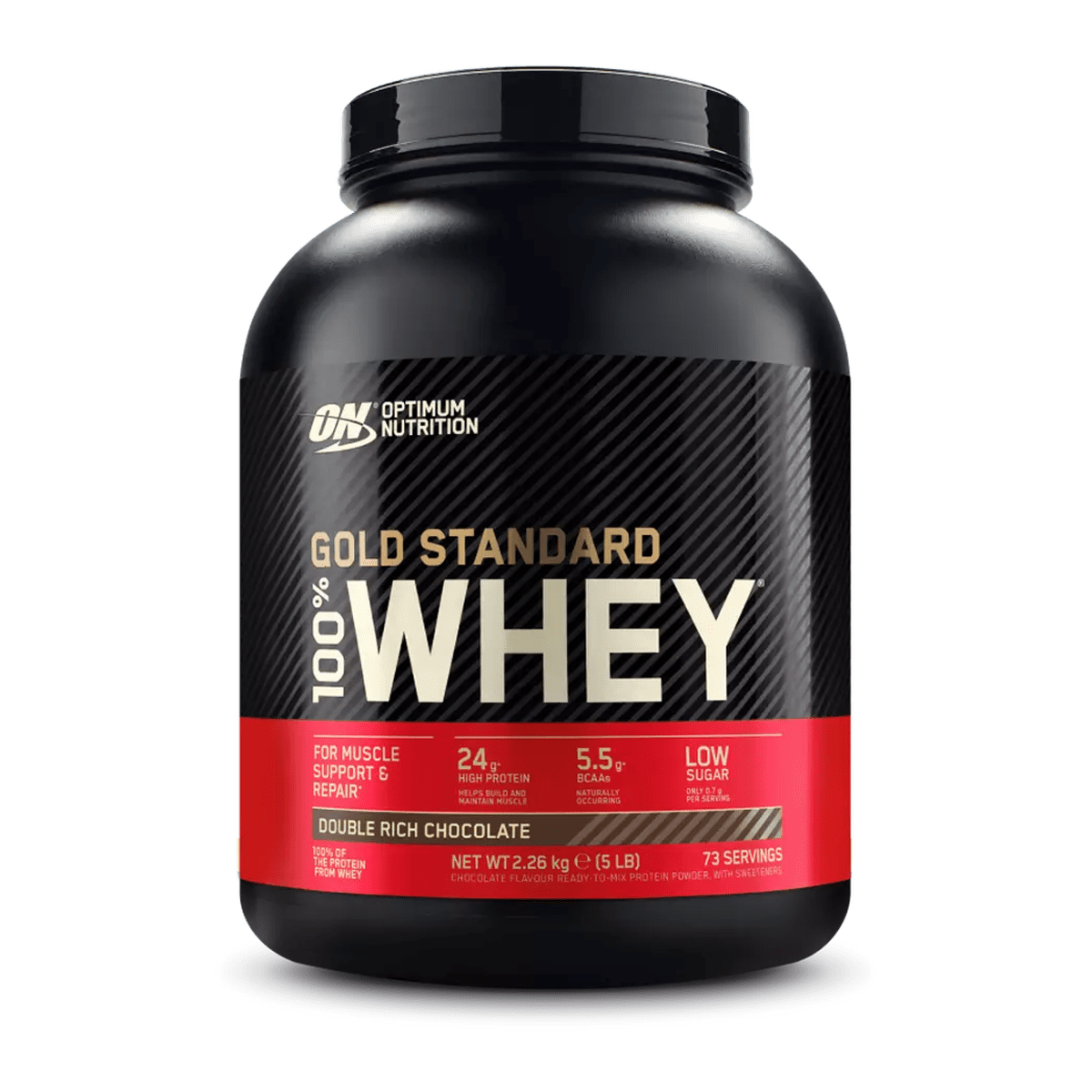 Optimum Nutrition Gold Standard 100% Whey 2.26kg Double Rich Chocolate