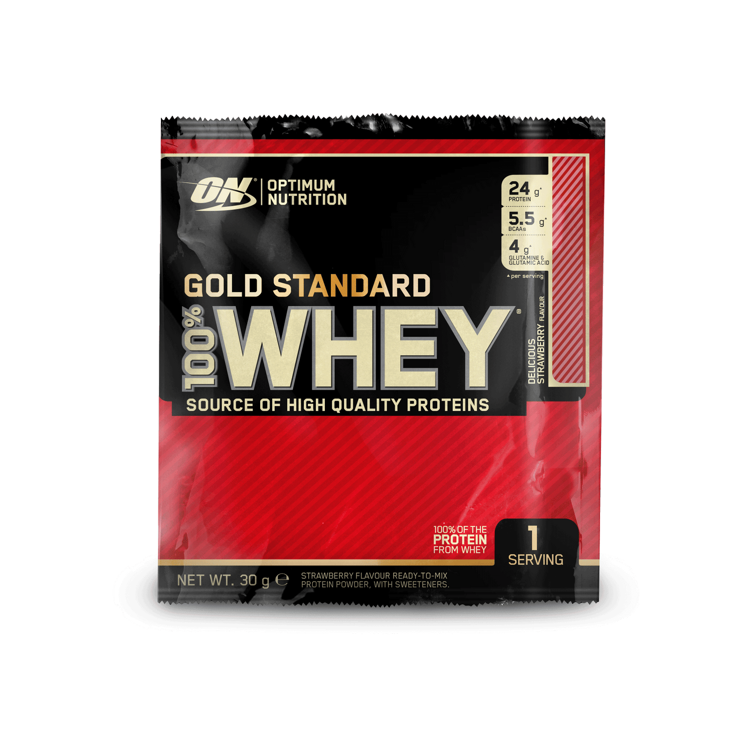 Optimum Nutrition Gold Standard 100% Whey 24x30g Delicious Strawberry