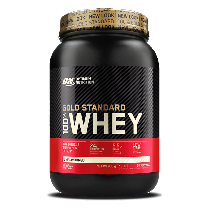 Optimum Nutrition Gold Standard 100% Whey 900g Unflavoured