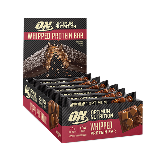 Optimum Nutrition Whipped Protein Bar 10x60g Chocolate Caramel