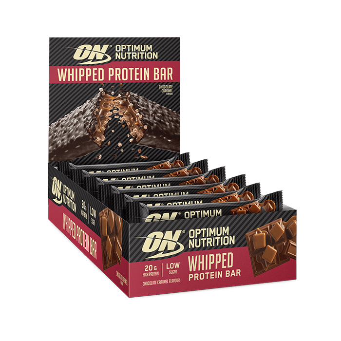 Optimum Nutrition Whipped Protein Bar 10x60g Chocolate Caramel