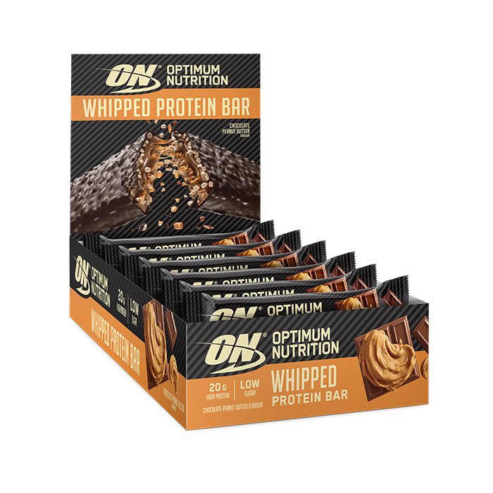 Optimum Nutrition Whipped Protein Bar 10x60g Chocolate Peanut Butter