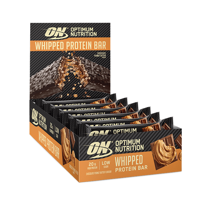 Optimum Nutrition Whipped Protein Bar 10x60g Chocolate Peanut Butter