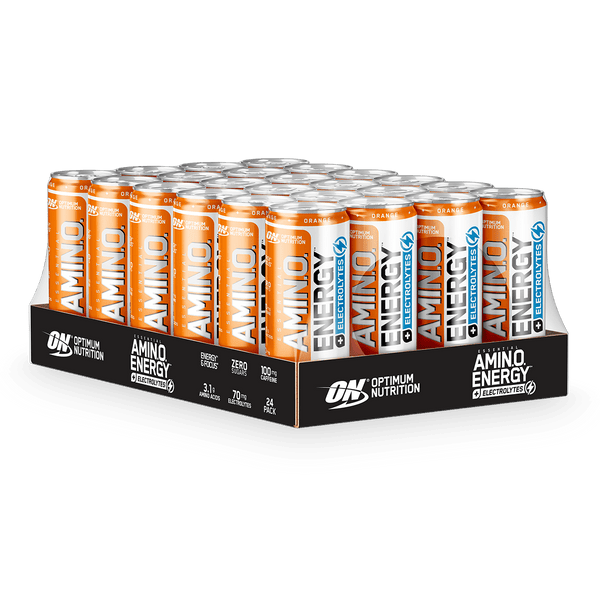 Optimum Nutrition Amino Energy + Electrolyte RTD 24x250ml Orange