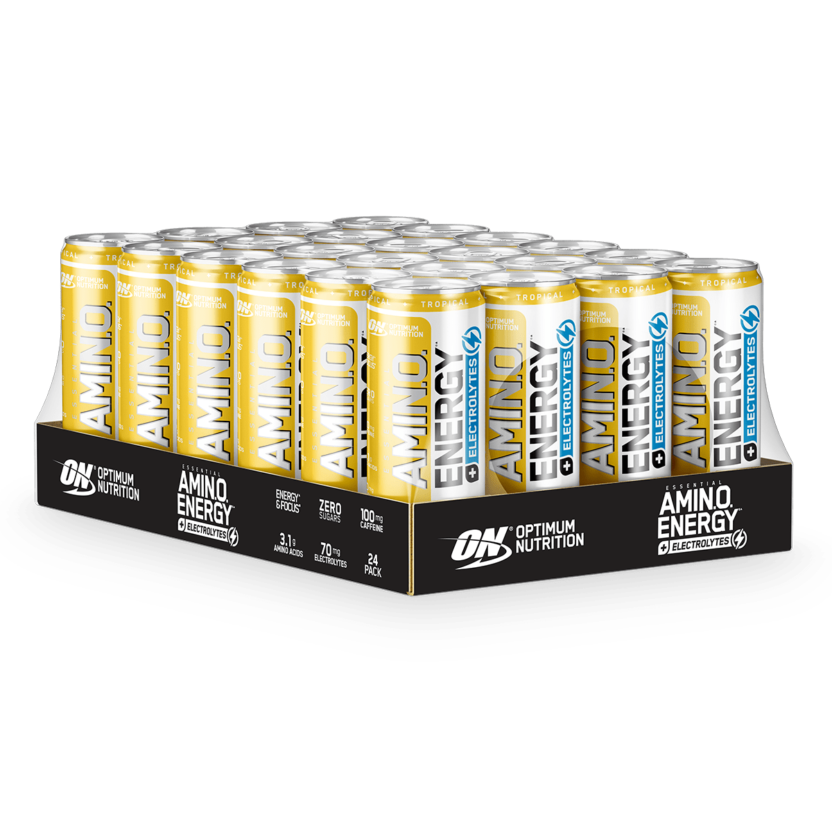 Optimum Nutrition Amino Energy + Electrolyte RTD 24x250ml Tropical