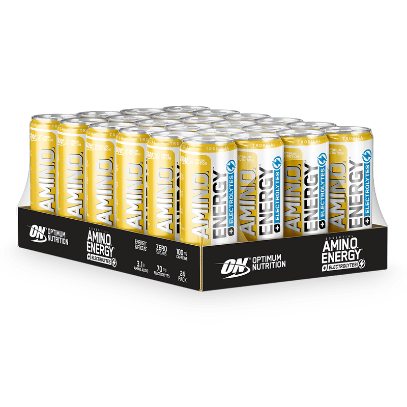 Optimum Nutrition Amino Energy + Electrolyte RTD 24x250ml Tropical