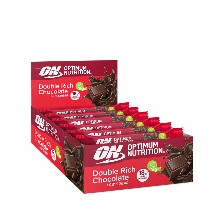 Optimum Nutrition Plant Bar 12x60g Double Choc