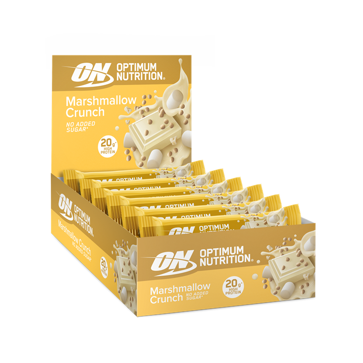 Optimum Nutrition Crunch Bar 10x65g Marshmallow