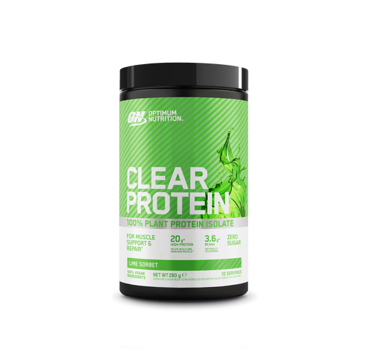 Optimum Nutrition Clear Protein 100% Plant Protein 280g Lime Sorbet