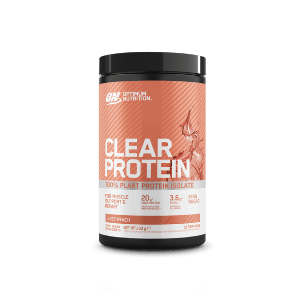 Optimum Nutrition Clear Protein 100% Plant Protein 280g Juicy Peach