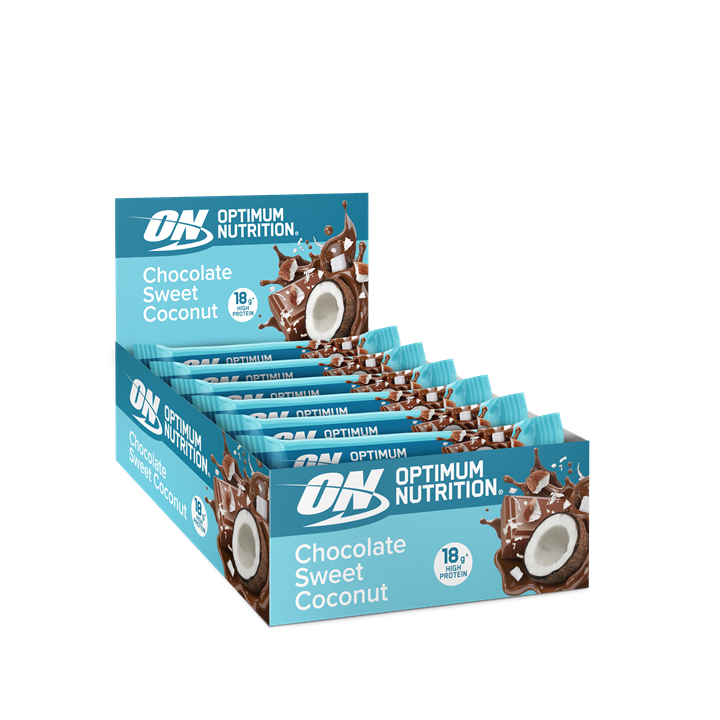 Optimum Nutrition Crunch Bar 12x55g Sweet Coconut