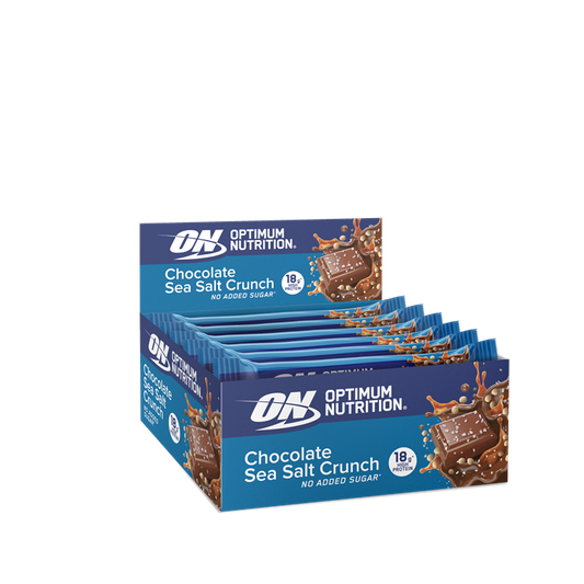 Optimum Nutrition Crunch Bar 12x55g Choc Sea Salt