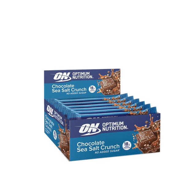 Optimum Nutrition Crunch Bar 12x55g Choc Sea Salt