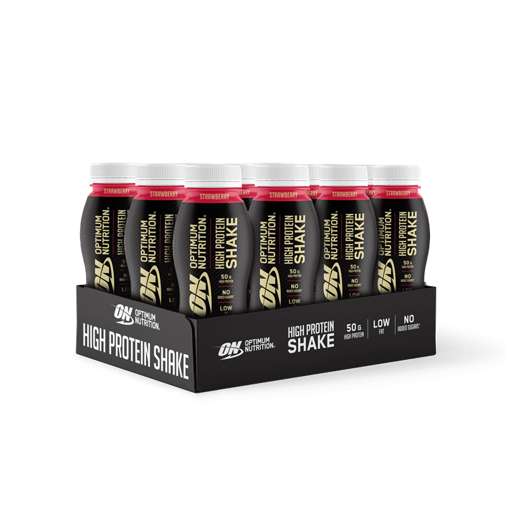 Optimum Nutrition Protein Shake 12x500ml Strawberry