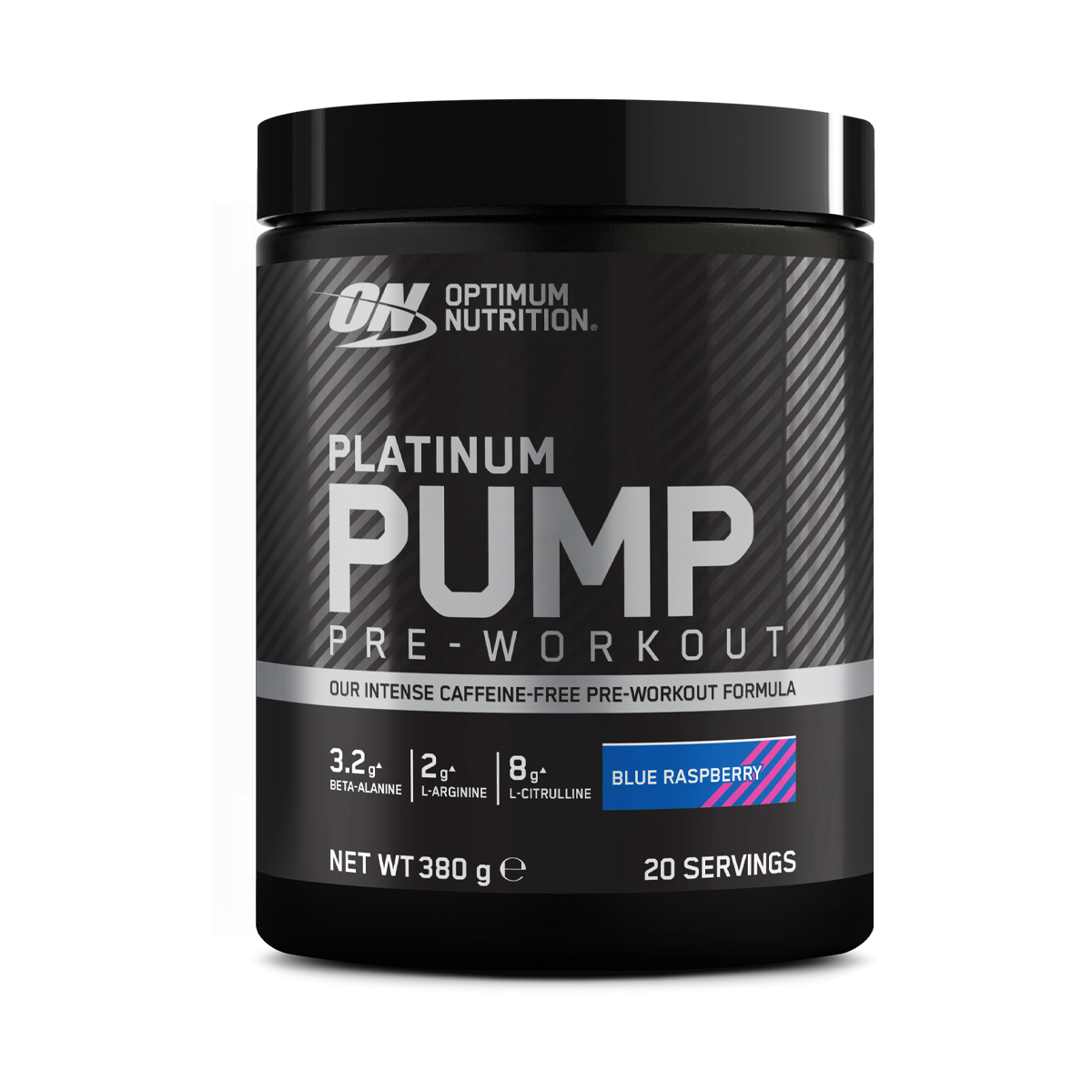 Optimum Nutrition Platinum Pump 380g Blue Razz