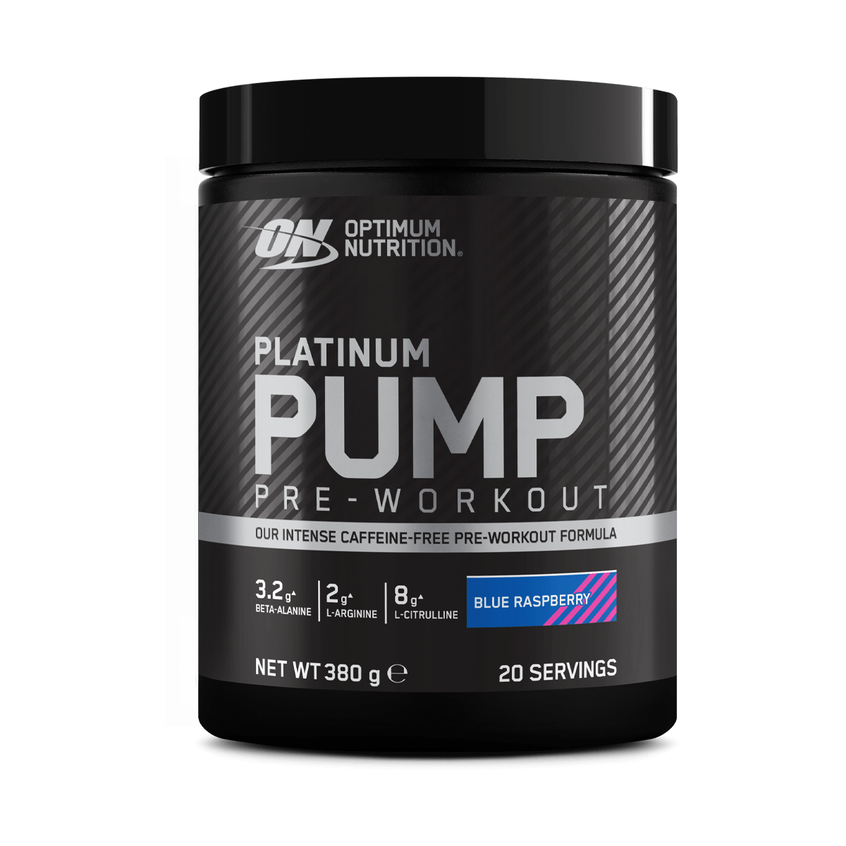 Optimum Nutrition Platinum Pump 380g Blue Razz