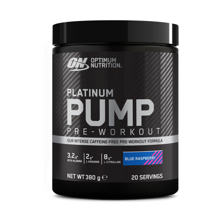 Optimum Nutrition Platinum Pump 380g Blue Razz