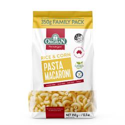 Orgran Rice & Corn Macaroni 350g, Orgran