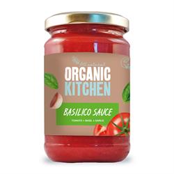 Organic Basilico Sauce 280g, Organic Kitchen