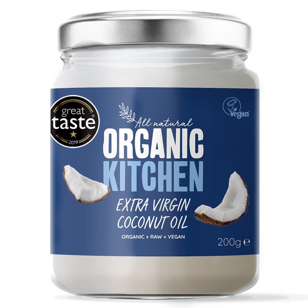 Cocina orgánica Orgánica extra de coco virgen 200g