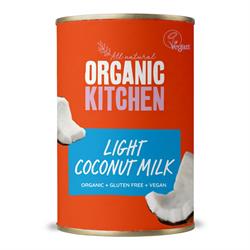 Organic Light Coconut Milk 400ml, Organic Kitchen