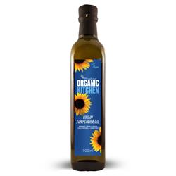 Organic Virgin Sunflower Oil 500ml, Organic Kitchen